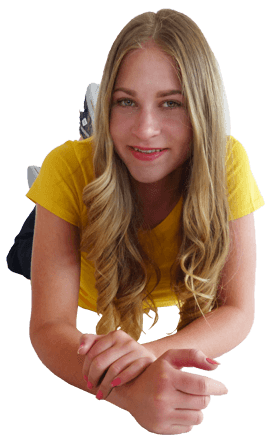 Danielle liegend