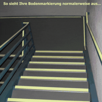 Nachleuchtende Produkte Beispiel