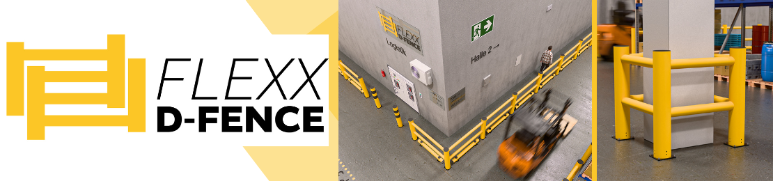 Kunststoff Rammschutz von Flexx D-FENCE