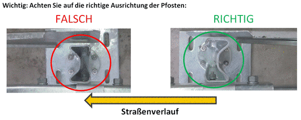 Leitplanken und Schutzplanken – Aufbauanleitung