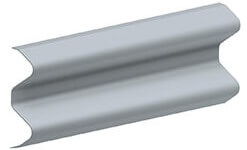 Schutzplanken mit A-Profil