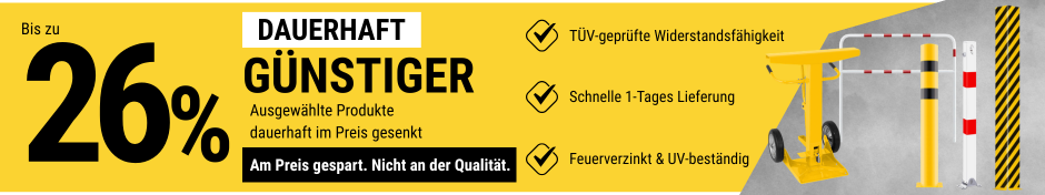 Für immer günstiger: Bis zu 26% sparen