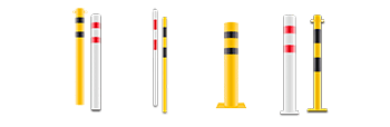 Stahlpoller, Rammschutzpoller und Anfahrschutzpoller