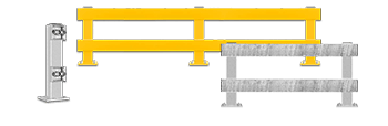 Schutzplanken und Leitplanken mit Profil C