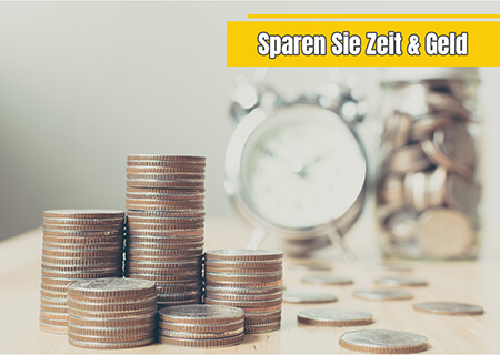 Großkunde Zeit und Geld sparen